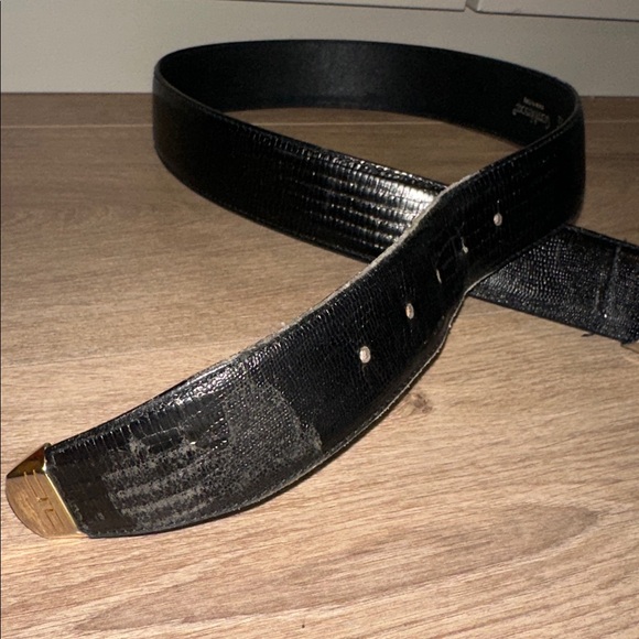 Gianni Versace Vintage Gold and Silver Tone belt Size 32 - Picture 3 of 8